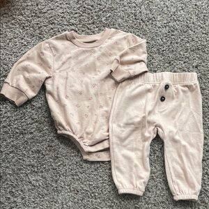 Super Soft Organic Pink Matching Set